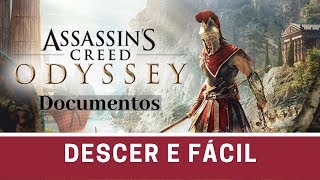 Assassins Creed Odyssey  Documento  Descer é Fácil [upl. by Mulcahy]