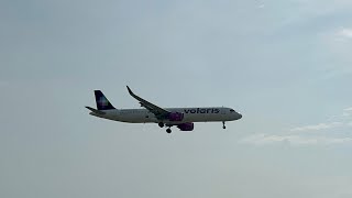 Volaris Airbus A321271NX lands at Dallas DFW XAYAA 🇲🇽 [upl. by Wettam]