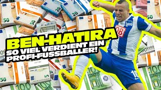 So viel verdient ein ProfiFußballer I BENHATIRA  Der Fußballund Lifestylepodcast [upl. by Laon]