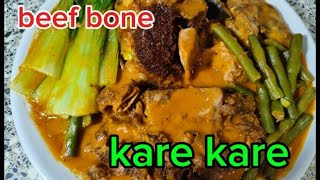 beef bones kare kare [upl. by Nyrb964]