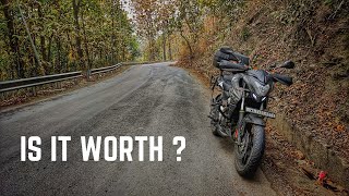 90000 KILOMETERS DONE  Bajaj Pulsar 200 NS Long Term Ownership Review Biker Niladri [upl. by Yesnik808]