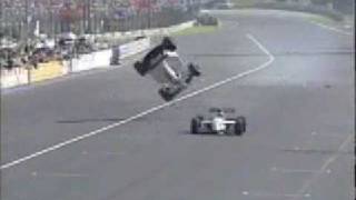 formula 1  horrible crash at monza in 93 [upl. by Ecinreb]