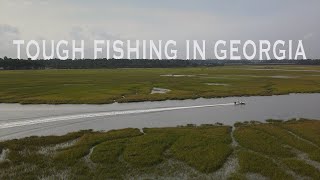 Tough fishing in Georgia with RiversAndTidesPodcast [upl. by Gabbey]