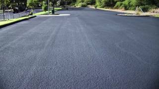 Before amp After Asphalt Sealcoating [upl. by Taffy]