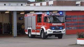 Neufahrzeug LF 10 Freiwillige Feuerwehr Barmstedt [upl. by Araiet762]