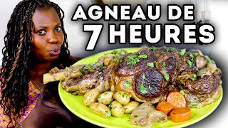 GIGOT DAGNEAU DE 7 HEURES AU FOUR Idée de Repas pour Fête de Pâques [upl. by Amalita779]