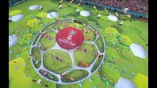 Inauguracion Del Mundial Rusia 2018 [upl. by Atinahc865]