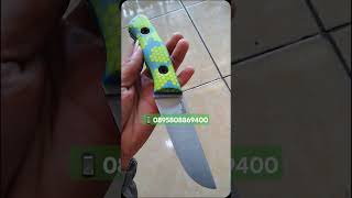 🔪 BUSHCRAFT BOHLER K110 BILAH 9CM HANDLE HONEYCOMB custom survivalknife pisauberburu [upl. by Nnylodnewg]