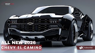 All New 2025 Chevy El Camino Revealed  A Sportier and More Aggressive Ride [upl. by Holzman181]