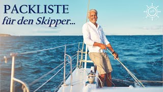 Packliste für Skipper auf einem Chartertörn [upl. by Nwahsyt]