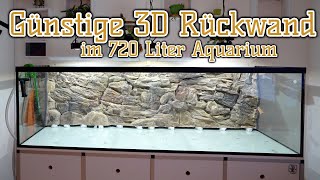 Günstige 3D StrukturRückwand im Test  Aus Asien wird Amazonien  Teil 1 [upl. by Anaeerb743]