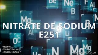 Nitrate de sodium [upl. by Ainomar242]