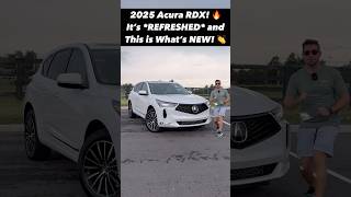 Check out the Five NEW Changes to the Refreshed 2025 Acura RDX [upl. by Lenehc]