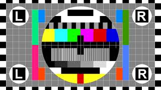 EBU Test card PM5644 Vol HD Digital AV Sync [upl. by Otreblasiul]