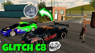 Funny 🤣 Roleplay  Trading My Glitch Corvette C8  Car Parking Multiplayer [upl. by Aidnyl]