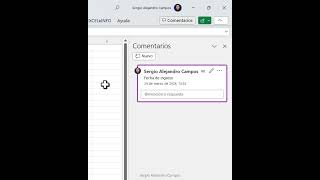 Diferencia entre Notas y Comentarios en Excel shorts [upl. by Verla]