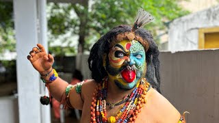 Devaraj Potharaju Making 2024  Original Potraj Making  Potharaju making at Bonalu 2024 Hyderabad [upl. by Seaver841]