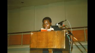 DAMBUDZO MARECHERA READING FROM HIS BOOK HOUSE OF HUNGER [upl. by Howlan]