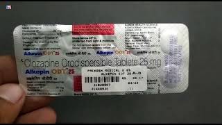 Alkepin ODT 25 Tablet  Clozapine Orodispersible Tablets Uses  Alkepin ODT 25mg Tablet Uses Dosage [upl. by Llenahs407]