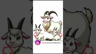 The Three Billy Goats Gruff audiobook booktok bilingualstories [upl. by Codding]