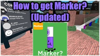 How to get Marker newest update  Find the Markers 225  Roblox [upl. by Nalaf]