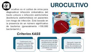 UROCULTIVO MODULO 1 [upl. by Danaher]