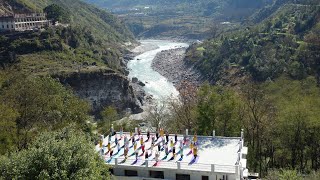 Fortgeschrittene Sivananda YogalehrerAusbildung in Rudraprayag Himalaya Indien [upl. by Nelle746]