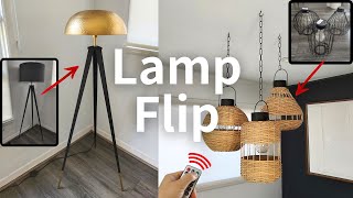 Furniture flip  DIY lamp  DIY home decor [upl. by Sedicla380]