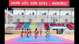 Aerobic 2024  Những khoảnh khắc trên sàn thi đấu trường THCS Nguyễn Du [upl. by Adimra]