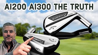 Honest Review of Callaway Apex AI200 amp AI300 Irons Pros Cons and Who They’re For [upl. by Elgar]