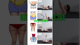 Exercises  simple exercises to reduce full body fat  at home trendingshorts viralshort exercise [upl. by Thedric]