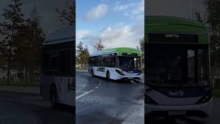 Not in Service E200EV With Passengers On it Please Explain ​⁠First Bus Glasgow [upl. by Animsaj411]