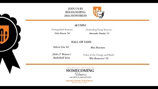 2024 Greenville University Homecoming Honors Awards Ceremony [upl. by Tehc]