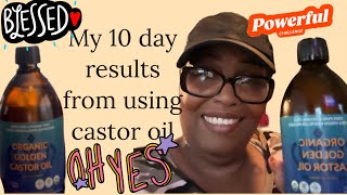 My 10 days of using castor oil my miracle in a bottle little goes a long way ￼ [upl. by Aicarg]