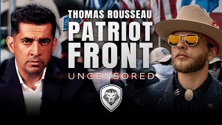 “White First”  Patriot Front Founder Thomas Rousseau Admits TRUTH About Fed Connection PBD Podcast [upl. by Aneelehs408]