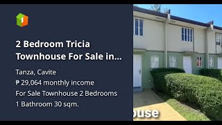 2 Bedroom Tricia Townhouse For Sale in Tanza Cavite [upl. by Cairistiona]