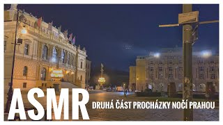 ASMR CZ  22 Nejhezčí budova v Praze Noční Praha [upl. by Silver811]