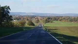 Fahrt nach Falkenberg in der Oberpfalz mit seiner Burg  A drive to Falkenberg castle in Bavaria [upl. by Noonan]