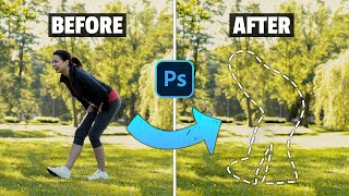 How to Remove People from photo with Photoshop 2024 [upl. by Zora]