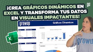 ¡Crea Gráficos Dinámicos en Excel y Transforma tus Datos en Visuales Impactantes [upl. by Ocsic]