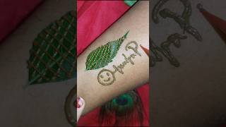 Trending mehndi design ideas 🏵️ simple mehndi design mehndi mehndidesign shorts mehandi art [upl. by Couhp]