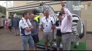 Ashes Cricket  Behind the scenes at Trent Bridge on Day One [upl. by Naves]