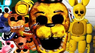 HUNTED BY GOLDEN FREDDY  Spookys Jump Scare Mansion FNAF MOD Gameplay [upl. by Aerdnad]