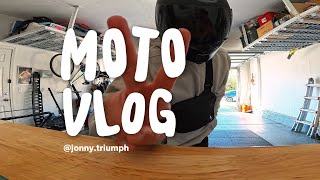 Insta360 ACE PRO Test on my Triumph Scrambler 900 [upl. by Aniri101]