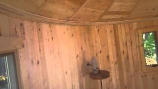 Clean Air Yurts Solid Wall Insulated Sirocco Yurt Cabin [upl. by New615]