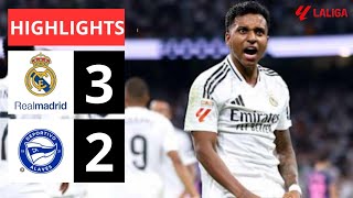 Real Madrid vs Alaves 32  HIGHLIGHTS  RESUMEN la Liga [upl. by Wendeline]