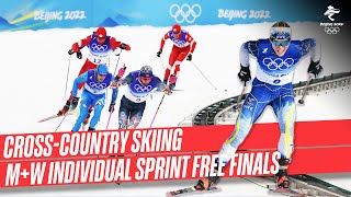 CrossCountry Skiing  Mens amp Womens Individual Sprint Free Finals  Full Replay  Beijing2022 [upl. by Zurn]