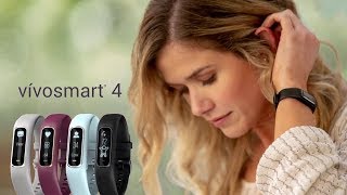 vívosmart® 4  der stilvolle FitnessTracker für deinen aktiven Lebensstil [upl. by Katie392]