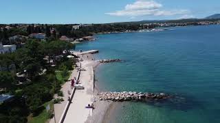 Malinska town on Krk Island Croatia june2024 [upl. by Oahc350]