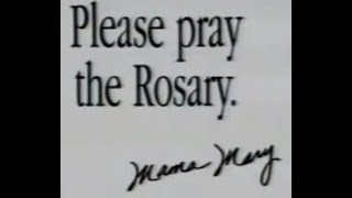 Please pray The Rosary TVC [upl. by Niuqaoj]